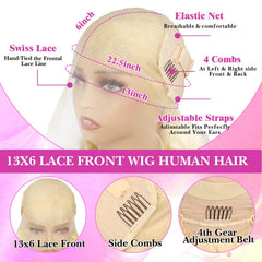 JIEDAOKOU 200 density HD lace frontal for fuller appearance.