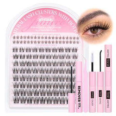 JIMIRE Venus Lash Clusters Kit packaging for easy at-home lash application.