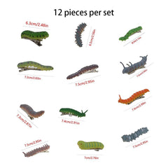 JINBUYAO caterpillar hair clip purple sparks whimsical, colorful look.