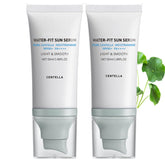 JISKG Centella sunscreen bottle front view highlighting broad-spectrum protection