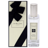 Jo Malone Wild Bluebell bottle offers a crisp floral scent for daily wear.