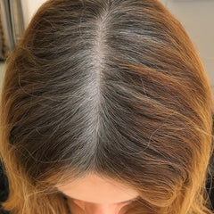 Joan Rivers Beauty ash blonde blend easily covers sparse areas for natural look.