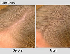 Joan Rivers Great Hair Day light blonde swatch demonstrates color-safe blending