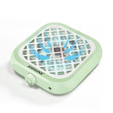 JODSONE 6000RPM mini nail dust collector, front view, strong suction for clean manicures.