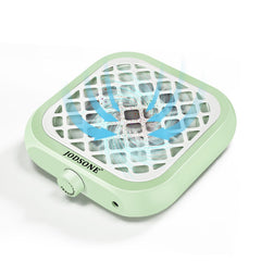 JODSONE 6000RPM mini nail dust collector, front view, strong suction for clean manicures.