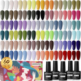 JODSONE gel nail polish set packaging shows a vibrant all-season color collection for gifting and gifting ideas
