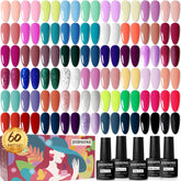JODSONE gel nail polish starter kit front view for convenient home manicures