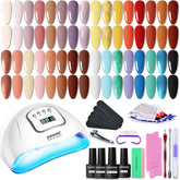 JODSONE gel polish kit lamp inside view with fast curing for at-home manicures.