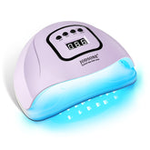 JODSONE UV LED Nail Lamp front view for quick, even home gel curing.
