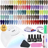 JODSONE gel nail kit open box showcasing color variety for at home manicure versatility