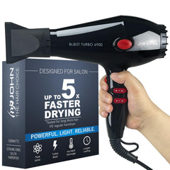 John Super Fast Drying Hair Dryer front view — powerful airflow for quick styling