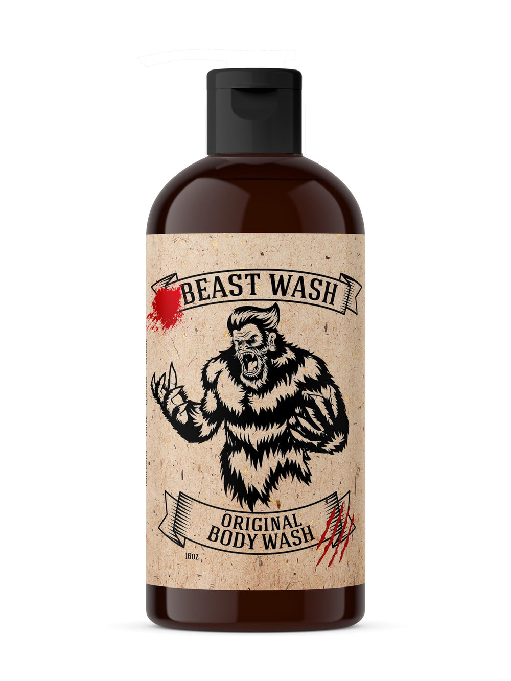 Johnny Slicks Body Wash activated charcoal pour for deep cleansing benefits