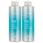 Joico HydraSplash shampoo bottle with rich lather for fine hair.