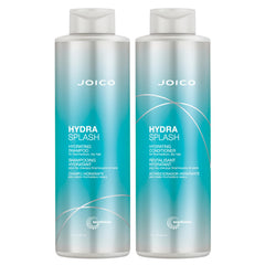 Joico HydraSplash shampoo bottle with rich lather for fine hair.