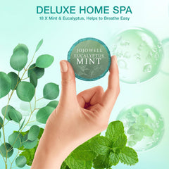 JoJowell steamers on shelf show a compact, convenient home spa option.