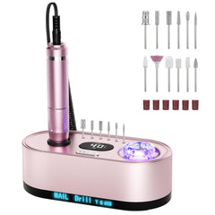 JOSGLOI nail drill 40000rpm boosts fast, smooth shaping