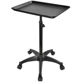 JOSTZHXIN salon rolling tray side view with smooth wheels for mobility.
