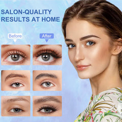 Jouedo Lash Lift Kit lifting lotion demonstrates gentle formula for natural-looking lift.