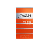 Jovan Musk by Jovan for Men bottle front view, ideal for romantic evenings