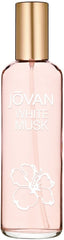 Jovan White Musk Eau de Cologne spray bottle—long-lasting everyday fragrance.