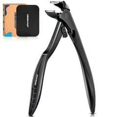 Jovareneo toenail clippers angled-head ergonomic design aids easy reach