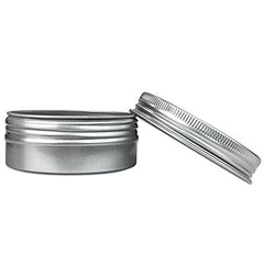 JOYWENG tarro aluminio 2oz para bálsamos, portátil para bolsos