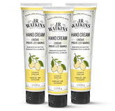 J.R. Watkins hand cream Lemon Cream jar three-pack for daily nourishing hydration.