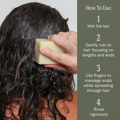J.R.LIGGETT'S original formula bar glides through hair during use, reducing tangles.
