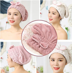 Jseng hair turban wrap fast-drying for women with a gentle, secure fit