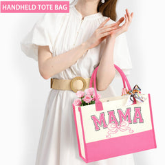 JSTUMB MAMA tote bag for organized on-the-go errands