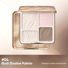 JUDYDOLL Highlight Contour Palette highlighters in the palette offer soft glow options for natural radiance every day.