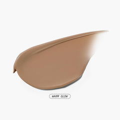 Juice Beauty CC Cream Warm Glow swatch shows color-correcting and radiant skin tone.