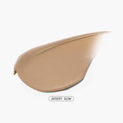 Juice Beauty Stem Cellular CC Cream Desert Glow swirled on skin for natural glow