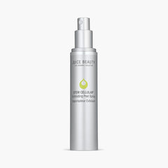 Juice Beauty Stem Cellular Exfoliating Peel Spray bottle shows instant exfoliation for smoother skin.
