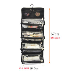 Jula Vance four-in-one pouches arrangement showing organized makeup tools at a glance