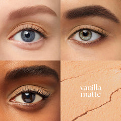 Julep Eyeshadow 101 built-in smudger demonstrates easy blending for a seamless daytime look.