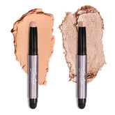 Julep Eyeshadow 101 Desert Matte swatch shows warm neutral pigment for day looks and easy blending.