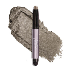 Julep Eyeshadow 101 Galaxy Grey Shimmer compact shows rich pigment for day-to-night looks