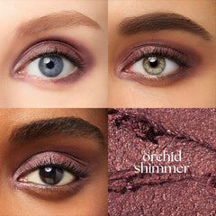 Julep Eyeshadow 101 Orchid Shimmer swatch on skin for easy color pickup