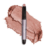 Julep Eyeshadow 101 Rose Shimmer outer-cap close-up shows pearlescent glow for versatile wear.