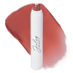 Julep It's Balm Tint Cinnamon Raisin close-up highlights rich color and hydration.