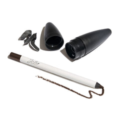 Julep pencil-sharpener-torpedo compact sharpening tool for precise lines.