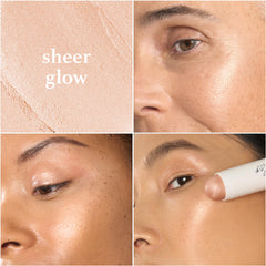 Julep Skip The Brush cream-to-powder highlight on lips delivering soft radiant color