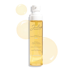 Julep vitamin e hydrating cleansing oil bottle pour for gentle makeup removal