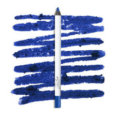 Julep When Pencil Met Gel Ocean Blue swatch for long-lasting, transfer-proof color
