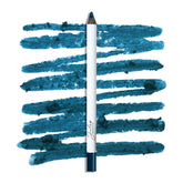Julep When Pencil Met Gel Regal Teal swatches show rich color for confident lids.