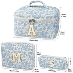 Junesters makeup pouch small versatile organizer for brushes and lips