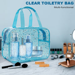 Junesters multipurpose organizer doubles as a cosmetic, skincare, or toiletry bag.