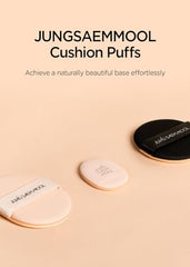 JUNG SAEM MOOL cushion puff soft-fit curve for precise application along facial contours