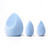 JUNO & Co. microfiber sponge full-face blend for seamless base makeup.